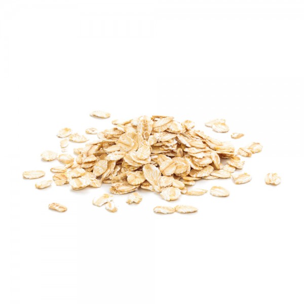 rozsypane płatki owsiane